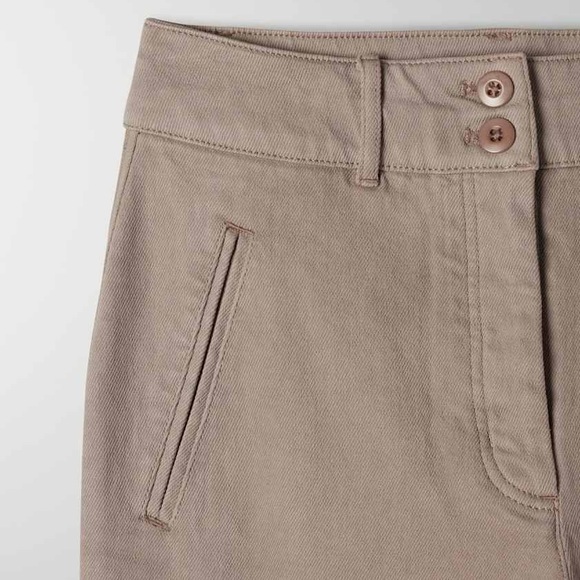 Aritzia Wilfred Free Modern Cargo Pant - Nomad Taupe - Picture 7 of 10